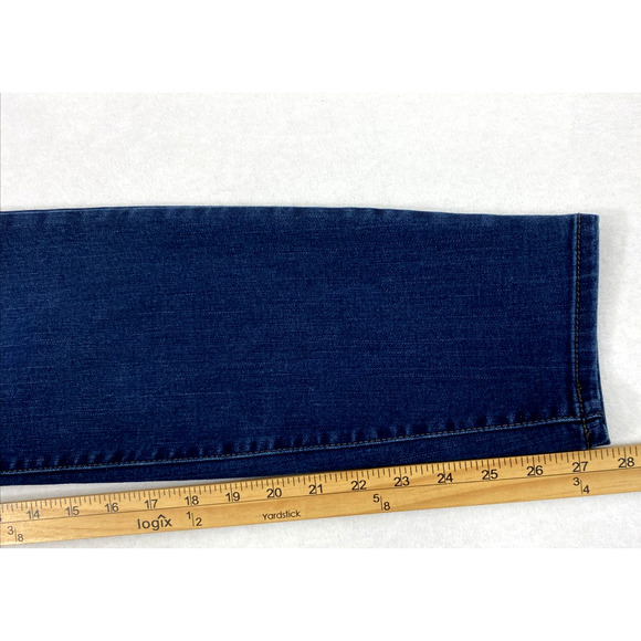 Jessica Simpson Jeans Womens Size 14W Kiss Me Super Skinny Dark Wash Denim - Picture 11 of 13